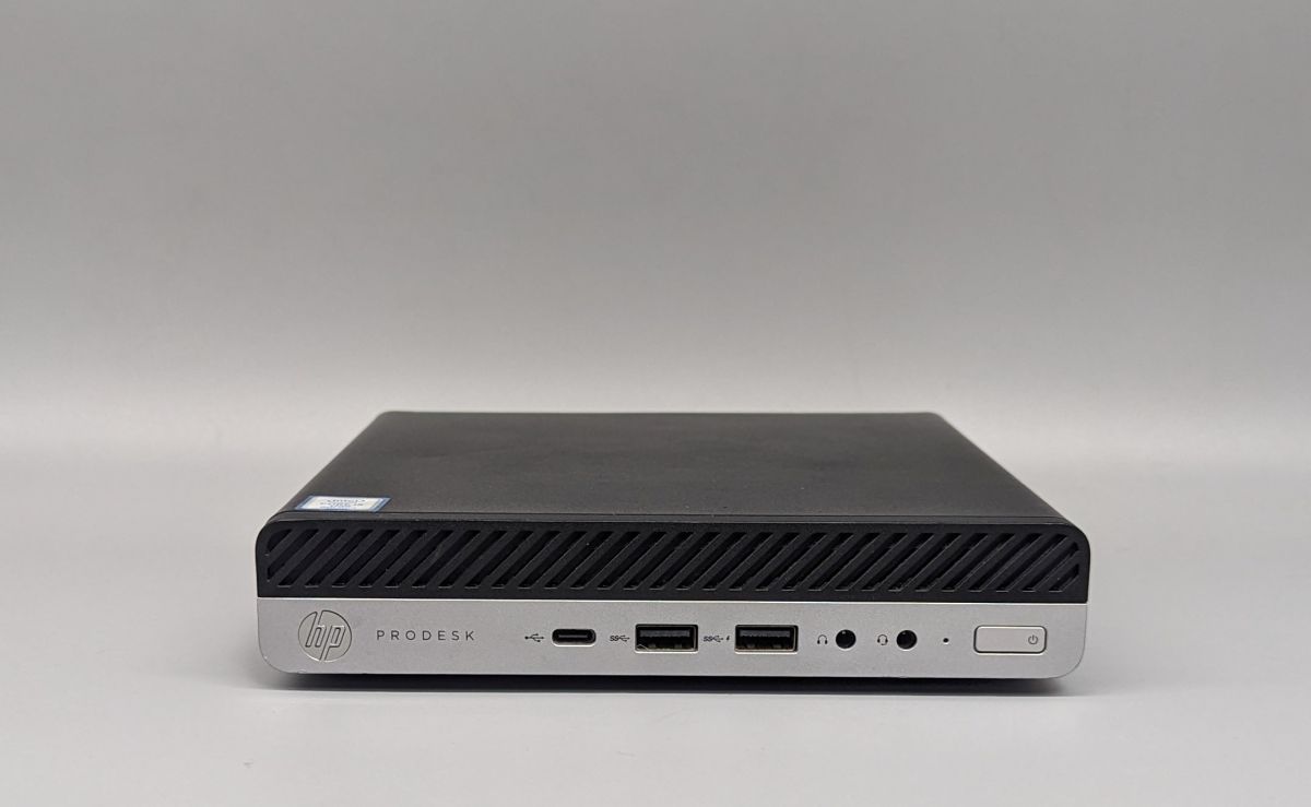 Компьютер  HP ProDesk 600 G5 USDT s1151 ( 0 GB So-Dimm DDR4 | 0 GB) Intel Q370 Ultra Slim Desktop 2хDP